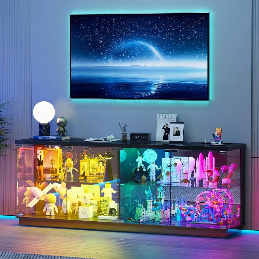 Glass Cabinet Display - Armoire d'affichage RGB de 59