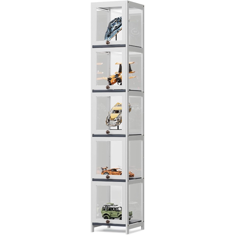 Vitrine d'exposition Curio ave - Glass Cabinet Display avis et prix