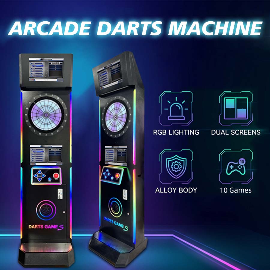 Armoire à fléchettes à monnaye - Electronic Dartboard Cabinet avis et prix