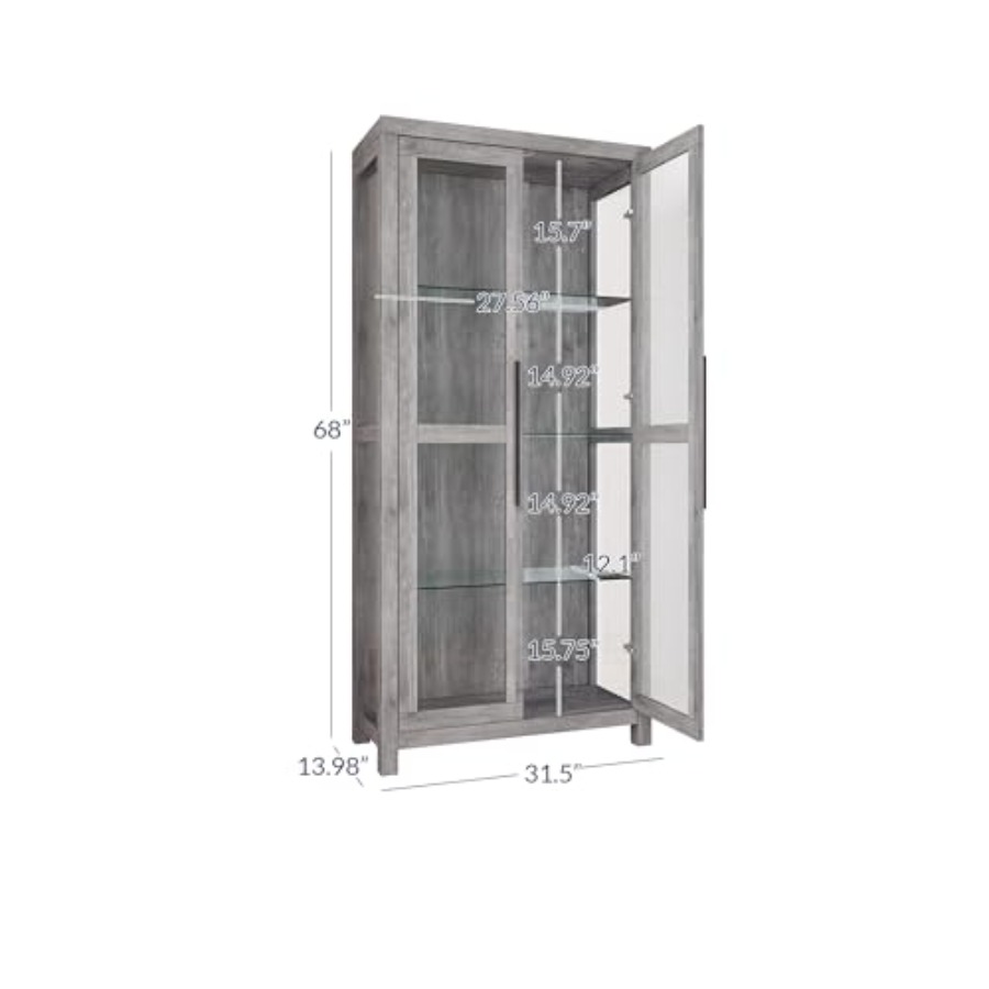 Vitrine en verre Avalon 68 pou - Glass Cabinet Display avis et prix