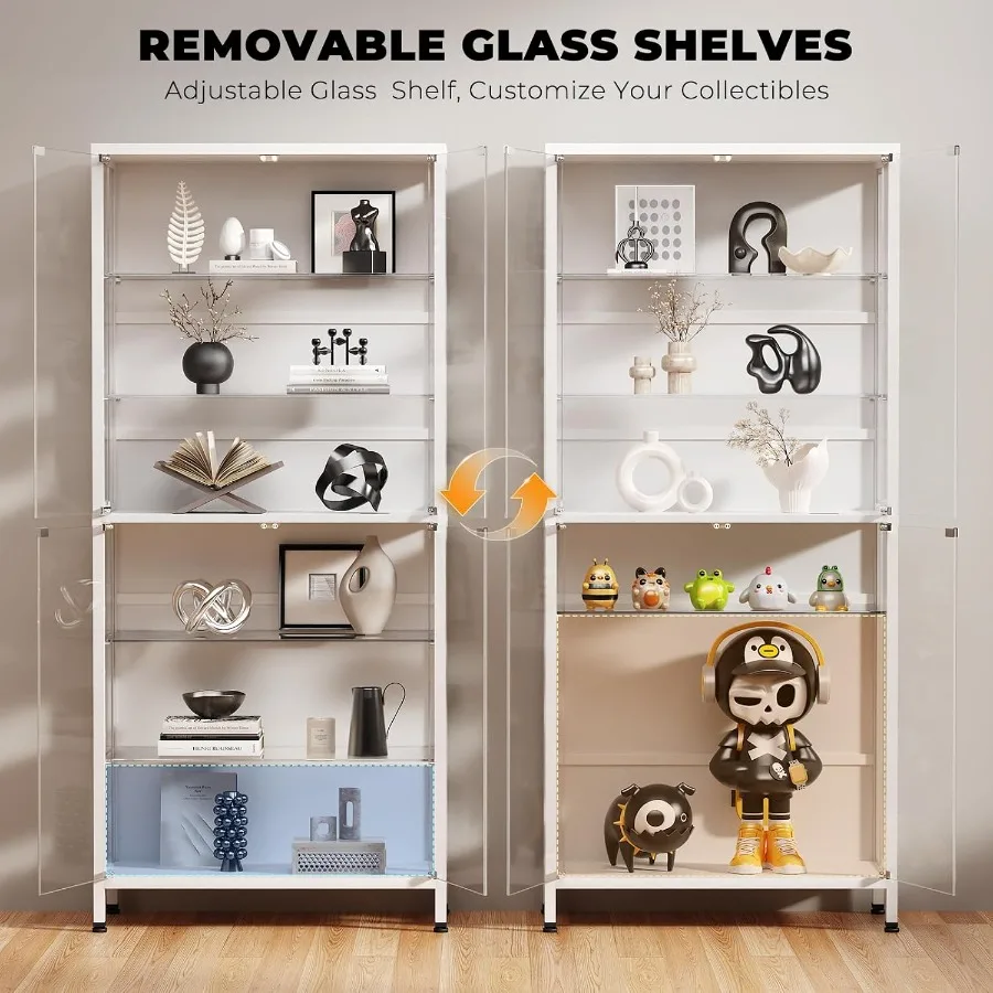 Vitrine à 6 niveaux de 71,2