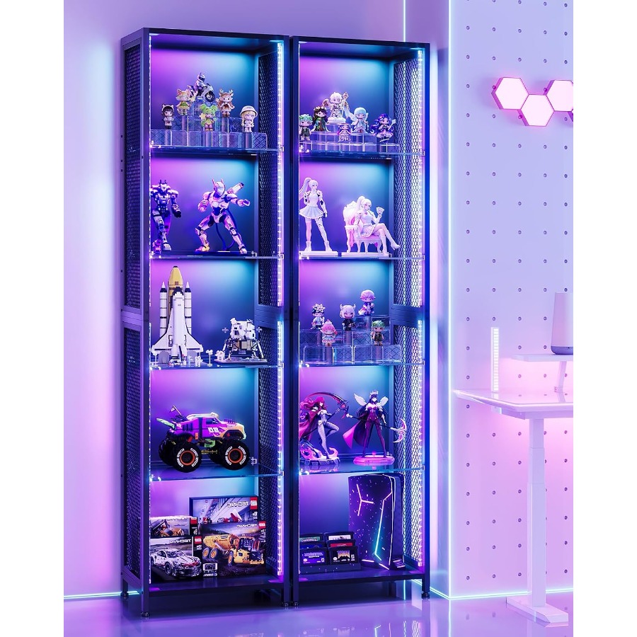 Vitrine de 72 pouces de hauteu - Glass Cabinet Display avis et prix