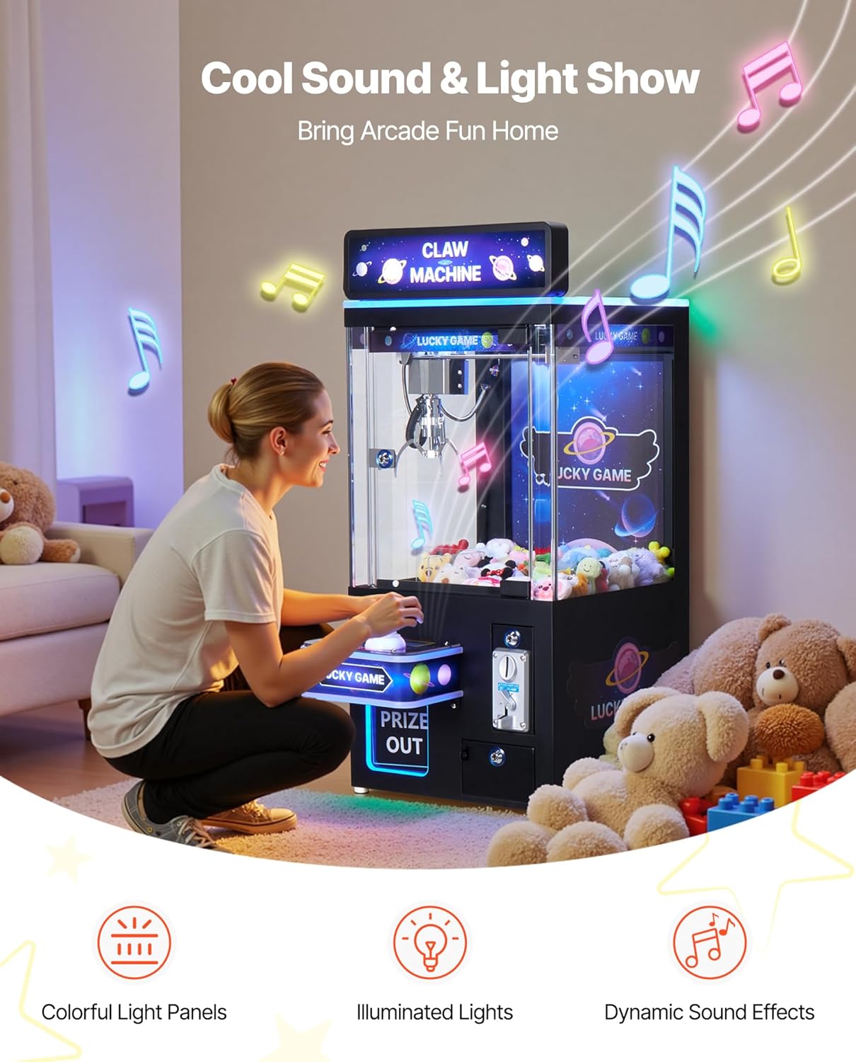 Machine à griffes VEVOR, machi - Claw Crane Machine avis et prix