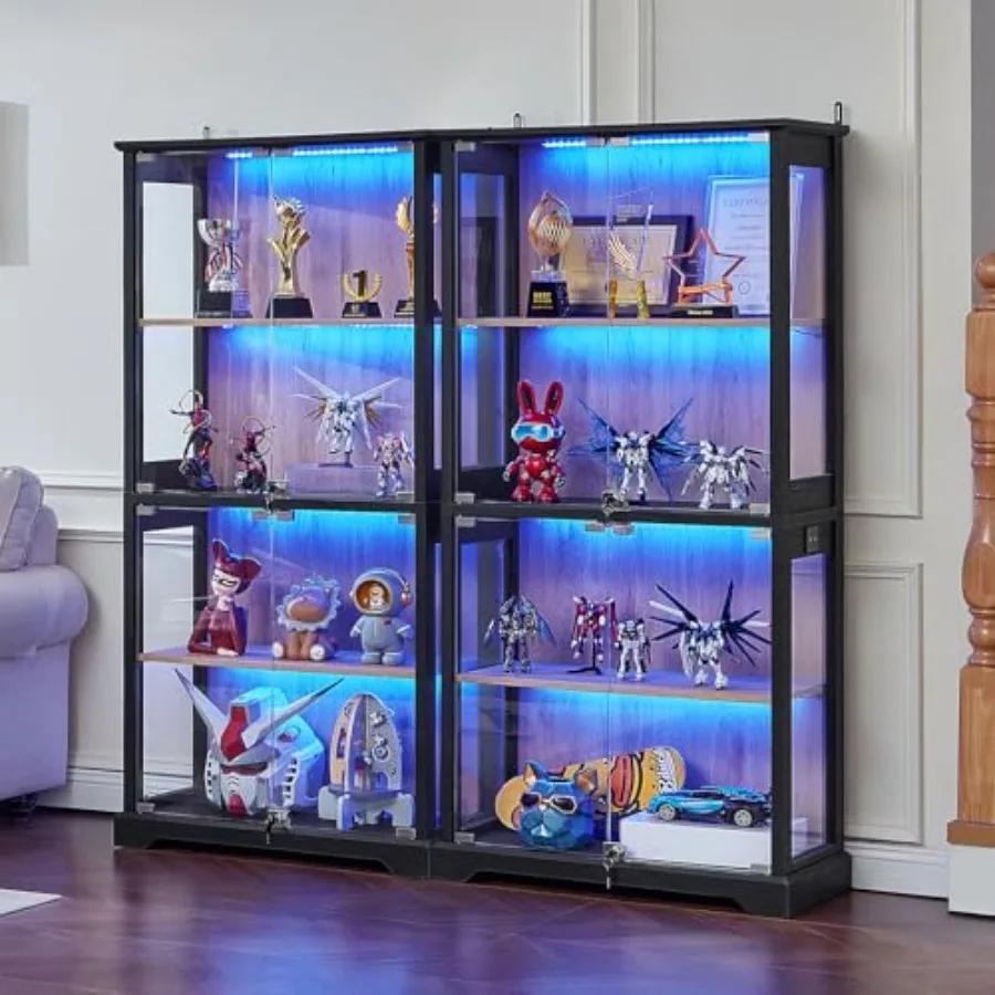 Vitrine en verre de style rust - Glass Cabinet Display avis et prix