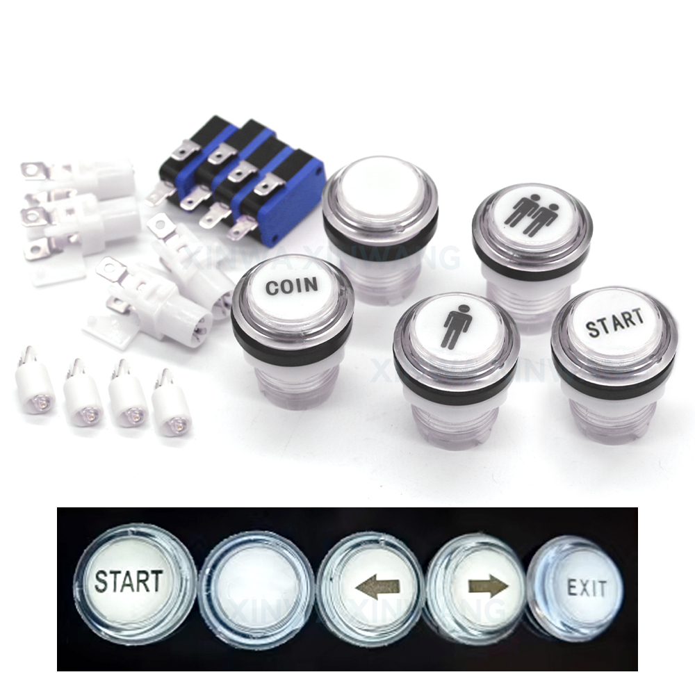 Bouton poussoir lumineux 5V 12 - Arcade Button Pcb avis et prix