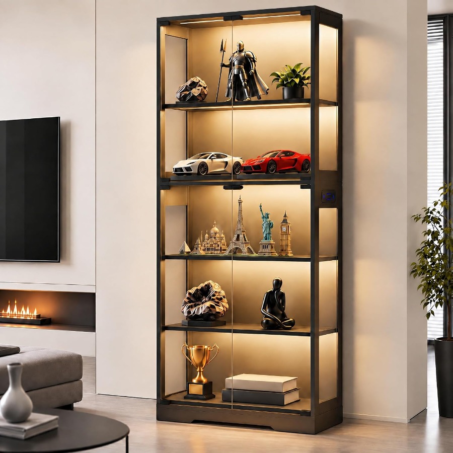 Vitrine de 65 pouces avec port - Glass Cabinet Display avis et prix