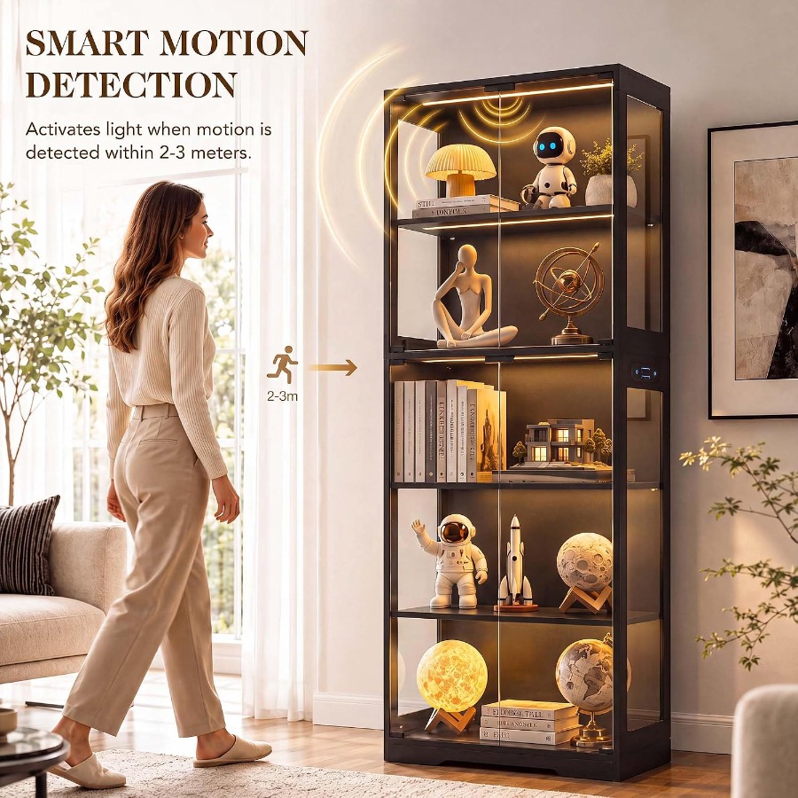 Vitrine de 65 pouces avec port - Glass Cabinet Display avis et prix